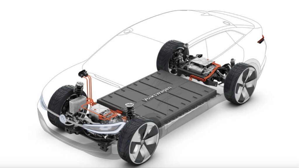 bateria de carro eletrico