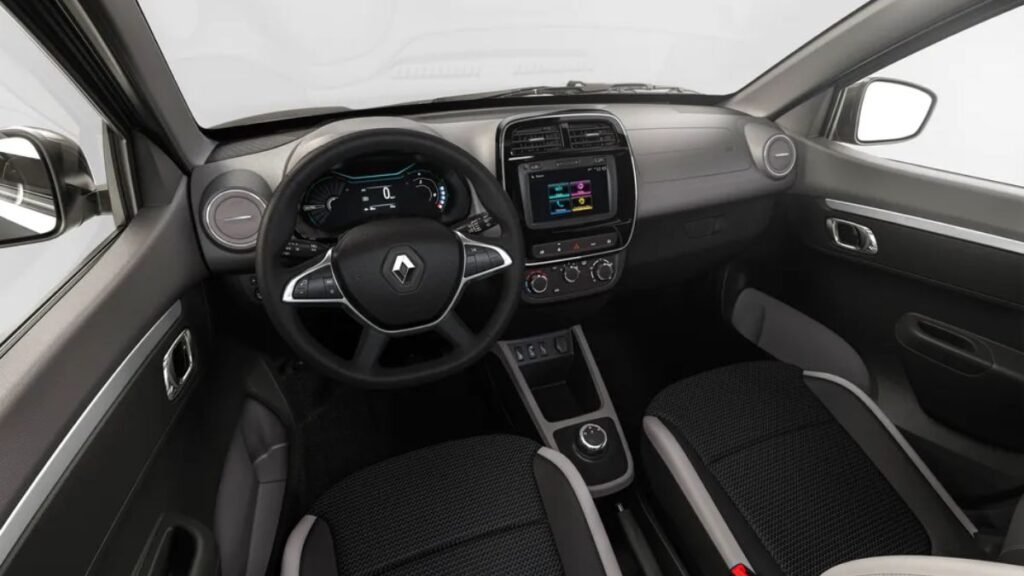 renault kwid e-tech usado dentro