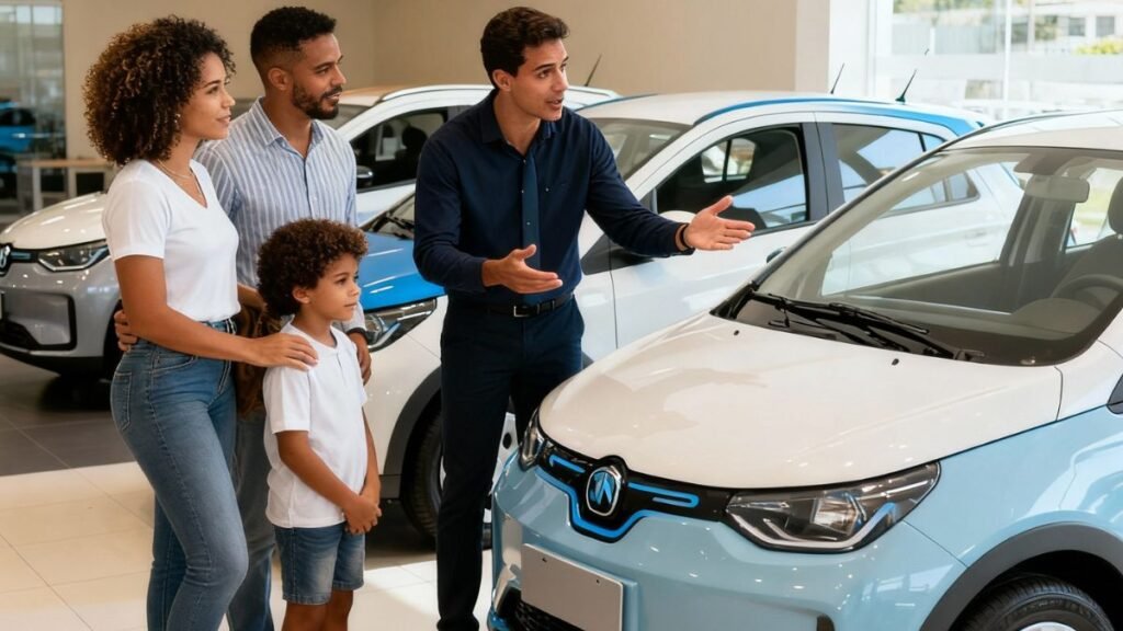 quanto custa um carro elétrico popular familia