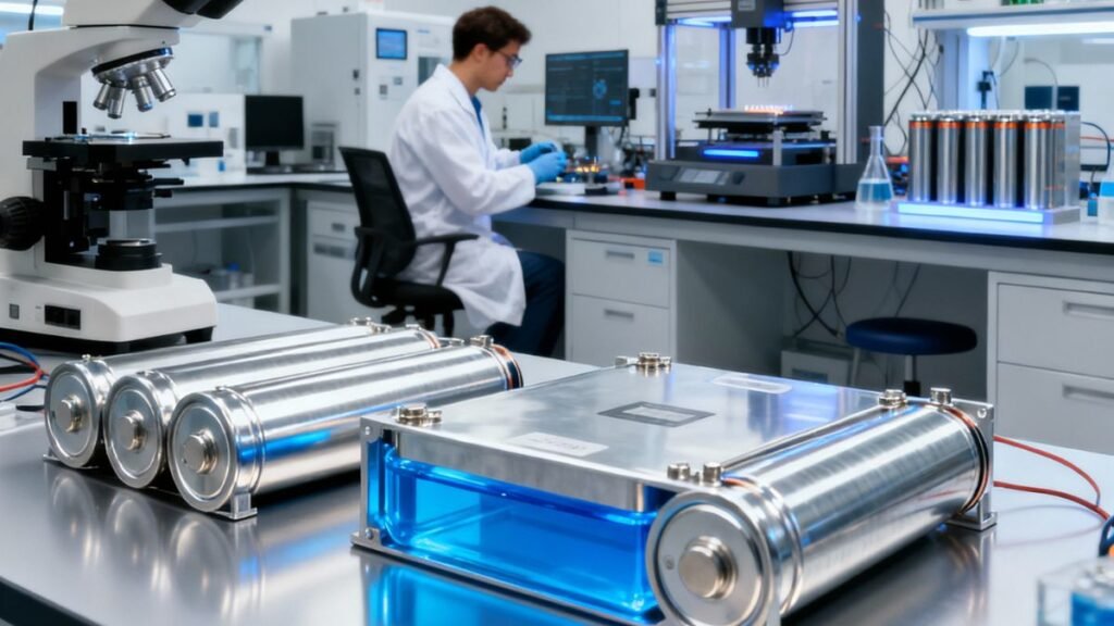 baterias de estado sólido laboratorio
