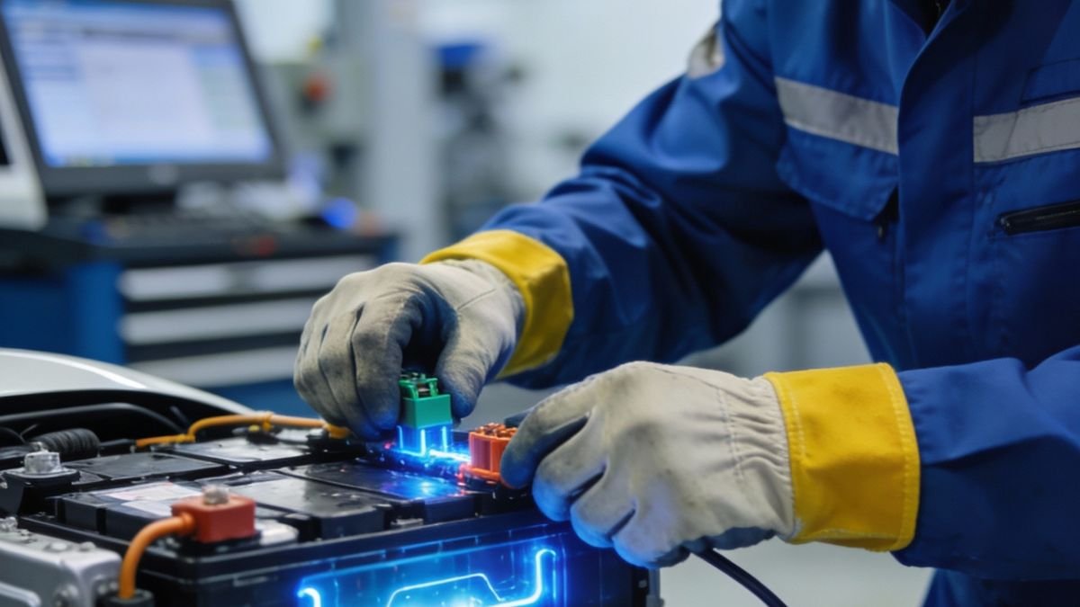 manutenção de carros elétricos capa