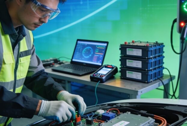 manutenção em carros elétricos capa