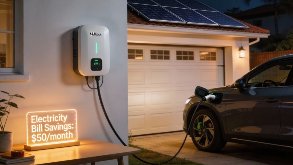 quanto custa carregar um carro elétrico no posto wall