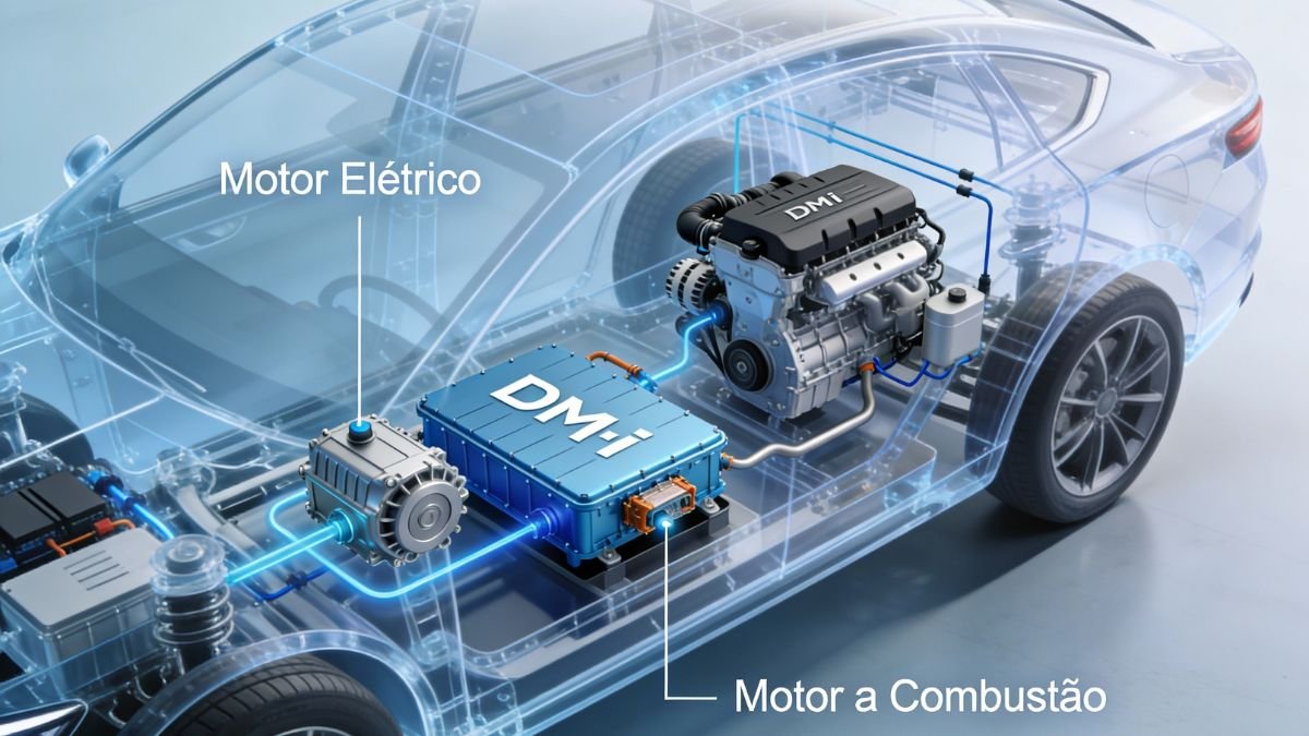 carro híbrido BYD capa